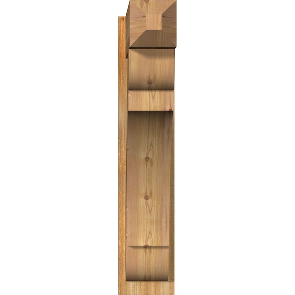 Olympic Craftsman Rough Sawn Outlooker, Western Red Cedar, 8W X 28D X 40H